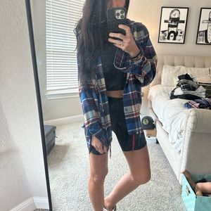 Aviator Nation plaid flannel